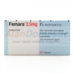Femara, 1 box, 30 tabs, 2.5 mg/tab